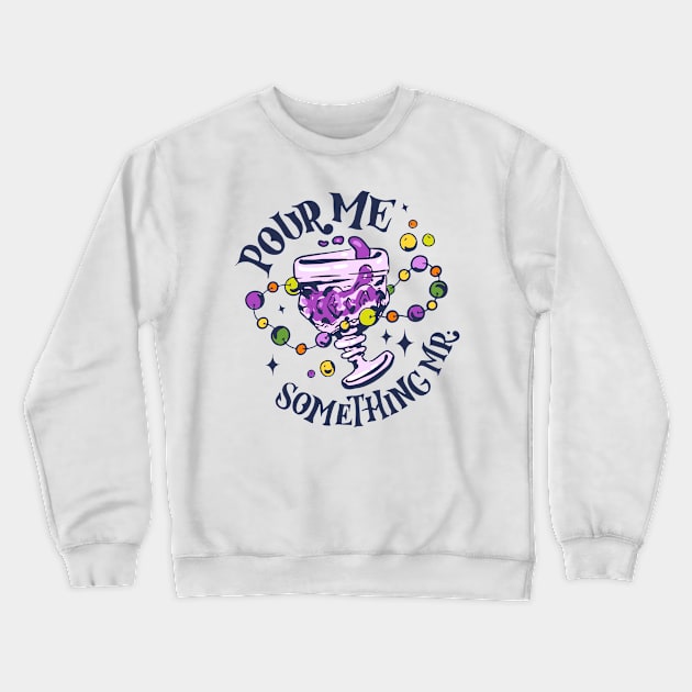 Mardi gras Crewneck Sweatshirt by AntiAntiFlorian